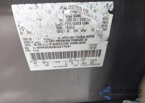 2011 Ford Explorer Xlt from USA, damaged, VIN 1FMHK8D82BGA77941